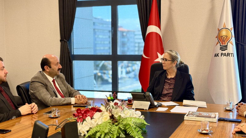 AK Partii'li Ceyda Bölünmez Çankırı, Sağlık-Sen heyetini ağırladı
