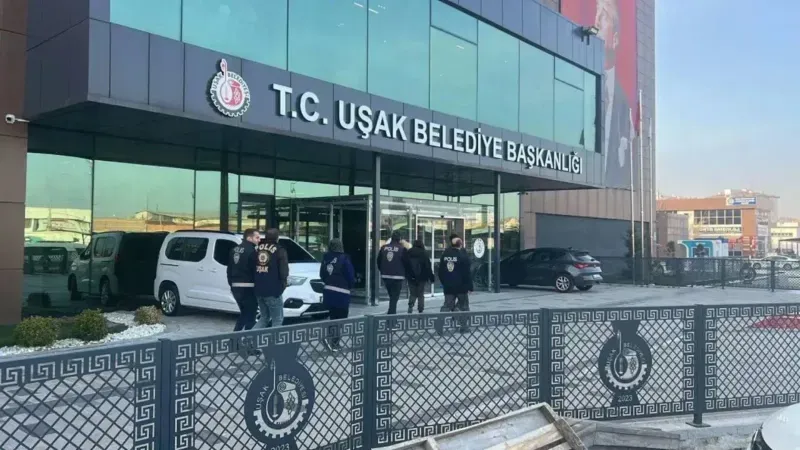 Uşak Belediyesi’nde ikinci yolsuzluk dalgası: 25 gözaltı