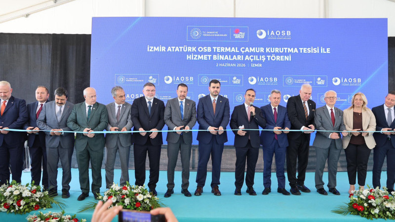 Bakan Kacır İzmir'de: Çiğli İAOSB'de dev çevre yatırımı hizmete açıldı
