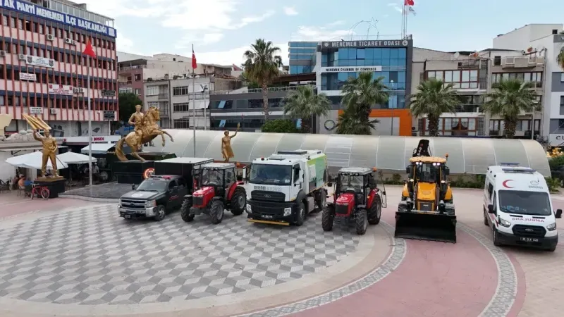 Menemen Belediyesi araç filosunu büyütüyor: Yeni araç sayısı 187’ye ulaştı