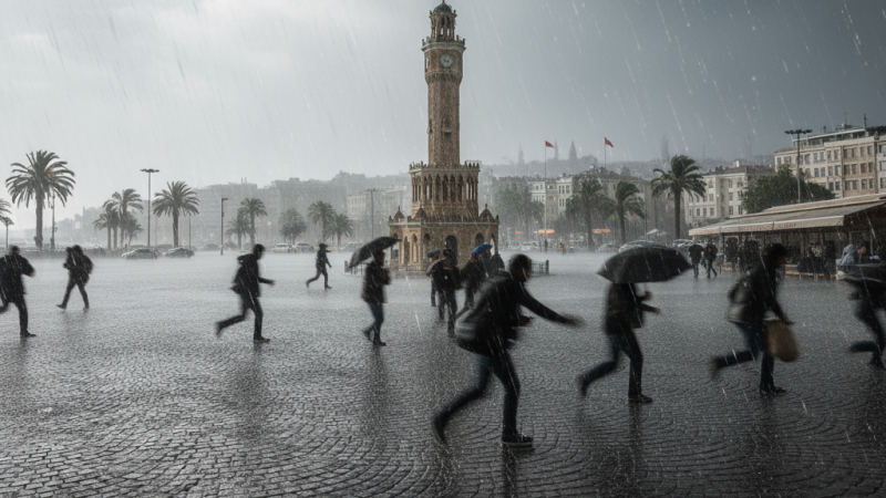 İzmir'in 121 günlük hasreti bitiyor: İlk yağmur geliyor!