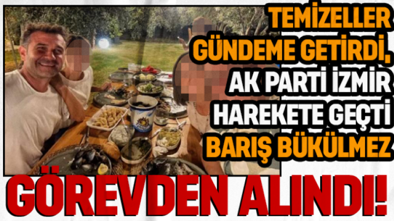 Temizeller Gazetesi Yazdı, AK Parti Urla İlçe Başkanı Barış Bükülmez görevden alındı!