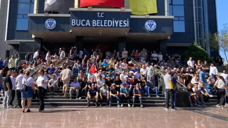 Buca Belediyesi’nde maaş krizi yeniden patladı: İşçiler bir kez daha iş bıraktı