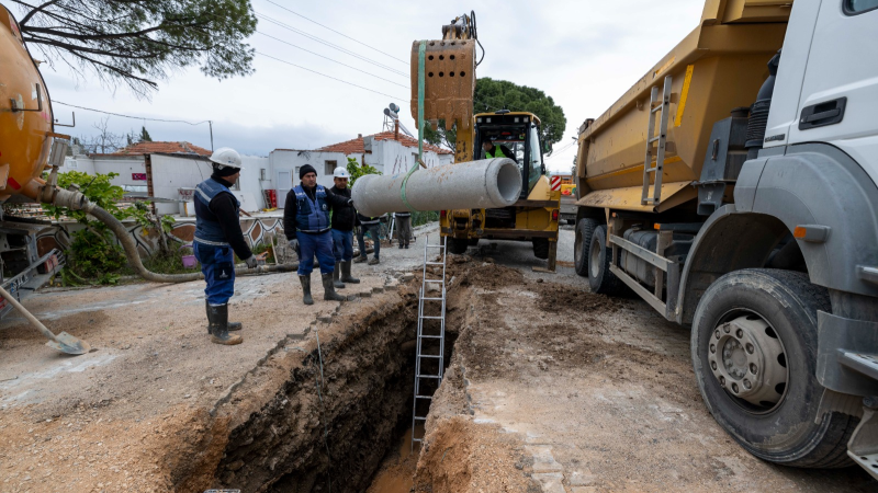 İZSU: “Aliağa ve Dikili’nin kanalizasyon sorunu 2026’da çözülecek”