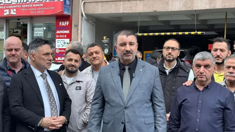 AK Parti Konak İlçe Başkanı Başdaş ve esnaftan Çankaya Otoparkı yıkım kararına sert tepki