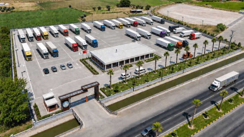 Menemen’e modern TIR garajı: Açılış için geri sayım başladı