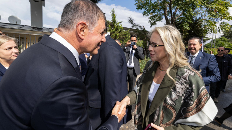 Ceyda Bölünmez Çankırı'dan Cemil Tugay'a ziyaret: 